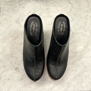 Kork Ease Black High Heel Mule size 8